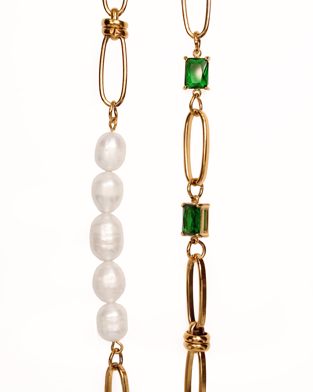 Set Emerald & Pearl