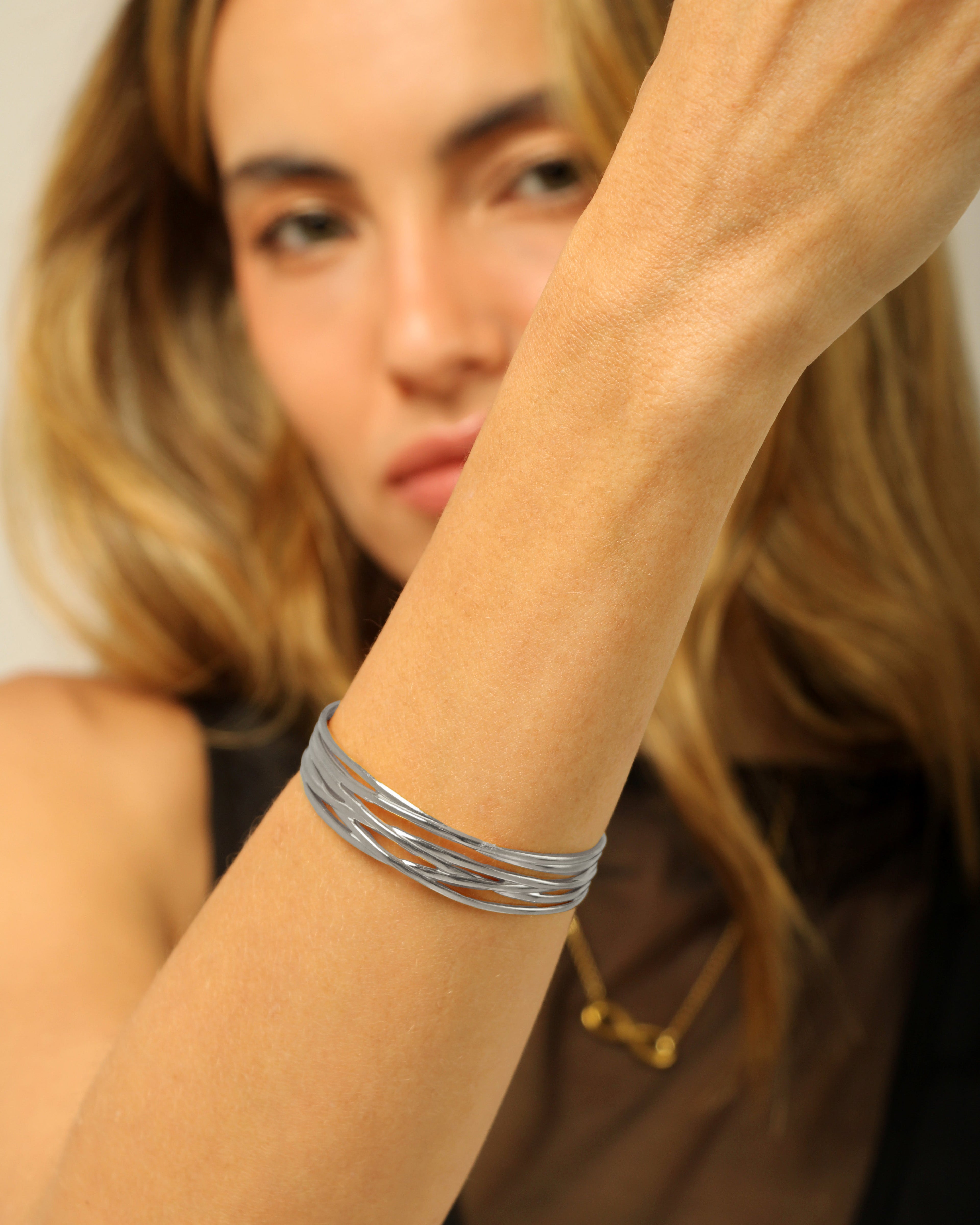 Brazalete Karol Plateado