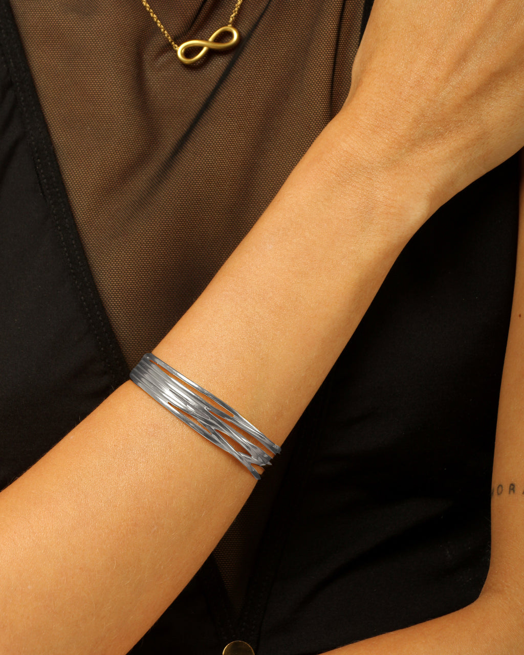 Brazalete Karol Plateado