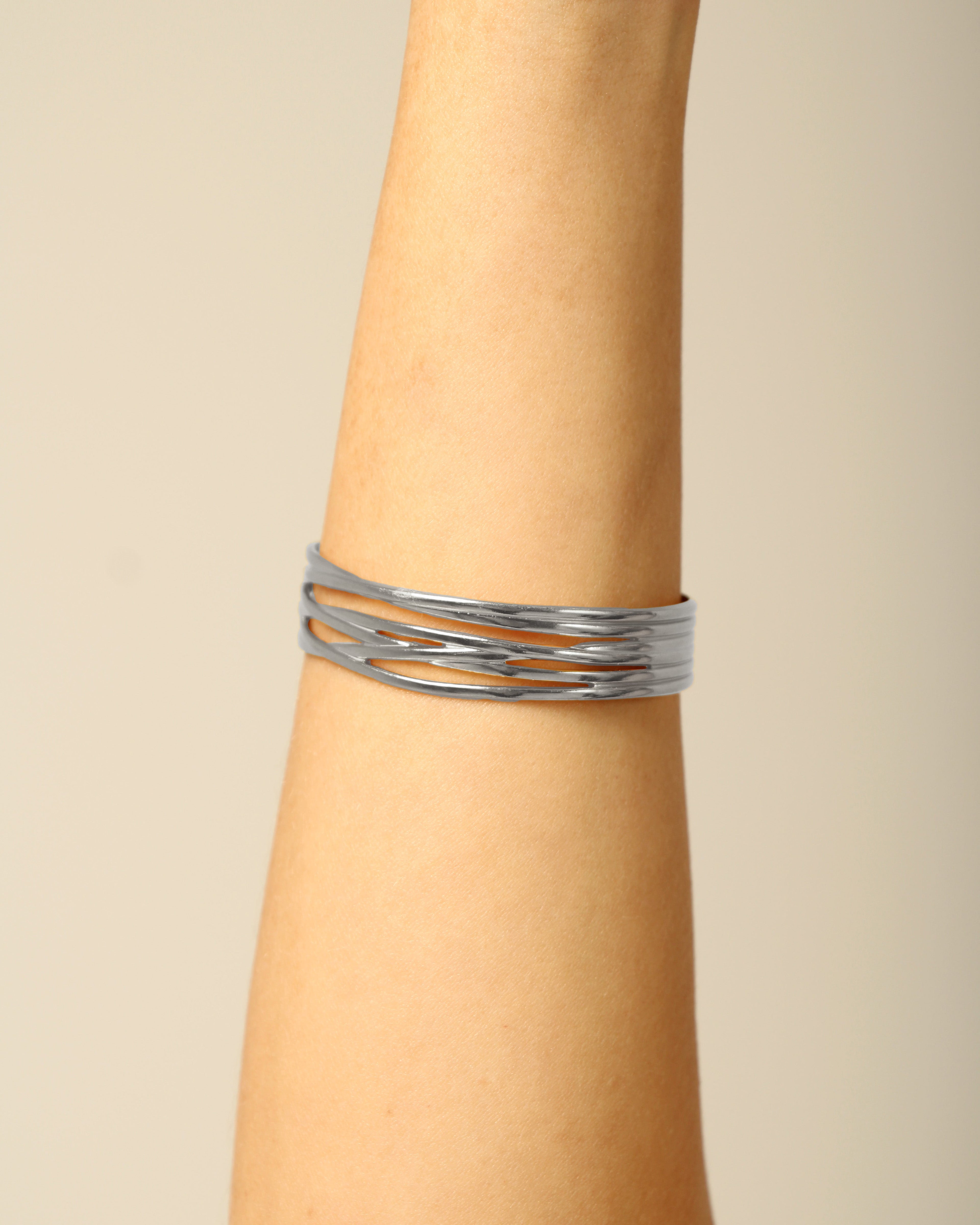 Brazalete Karol Plateado
